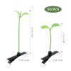 MAGICLULU 50-Piece Bean Sprout Hair Clips view 2