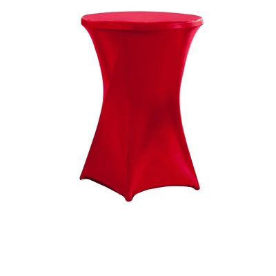NJIEzhao Stretchable Polyester Beer Tablecloth, Gold Bar Design, Red, 60 cm (24 in)