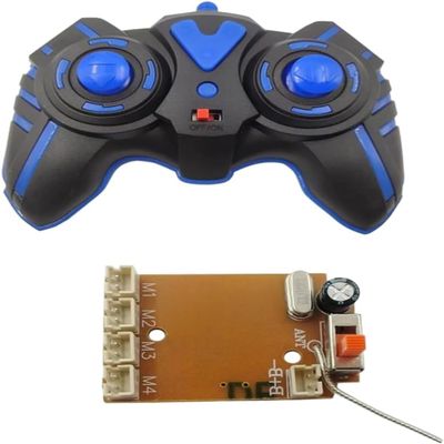 2.4G/27MHz 6-Channel Remote Control Module PCB Receiver Kit, Red Power Strip