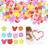 KAHZOR 100-Piece Cartoon Colorful Button Set view 1