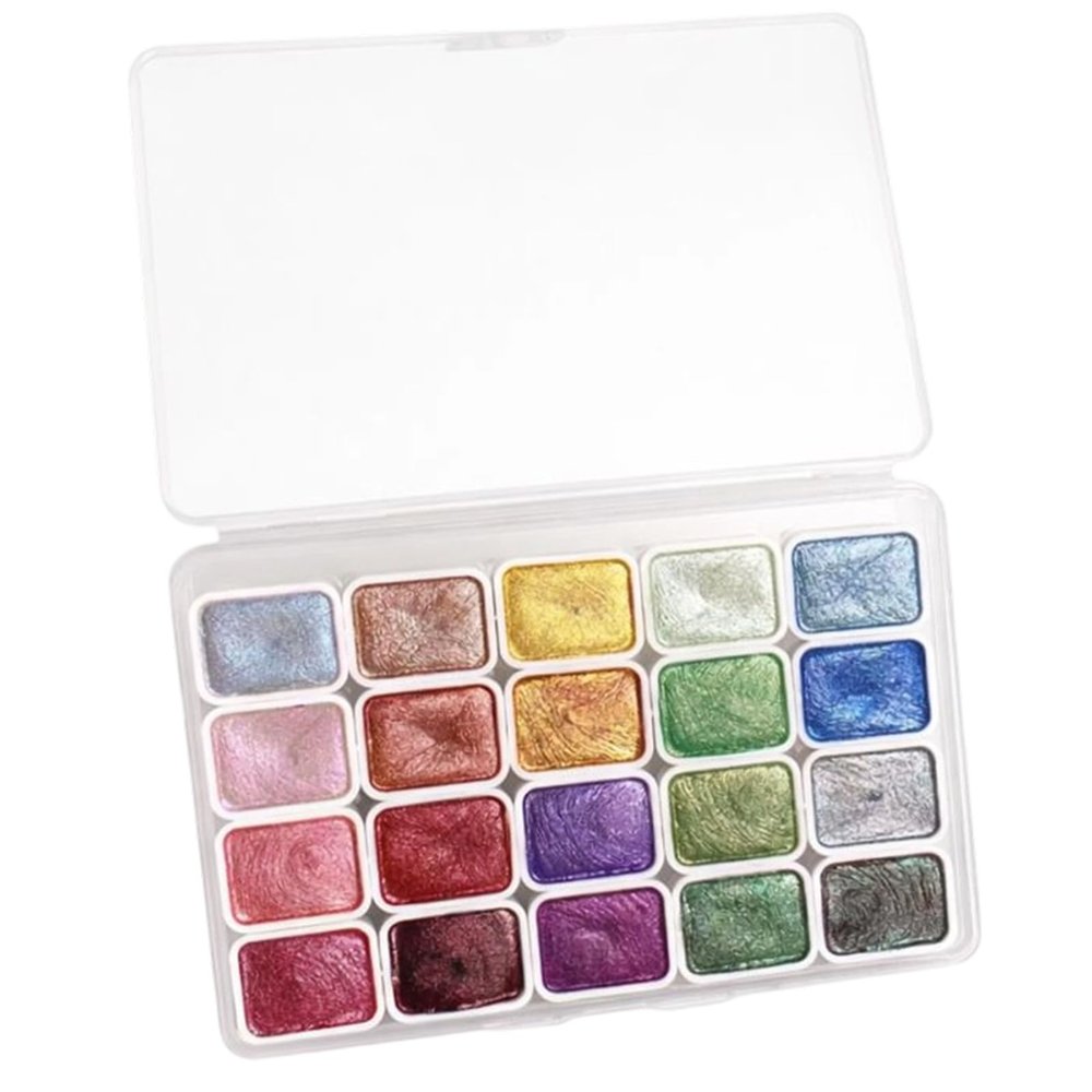 argtnayk 20 Metallic Watercolor Set