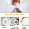 KEJOL Lamp Shade Reducer Ring Set view 3