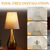 KEJOL Lamp Shade Reducer Ring Set view 4