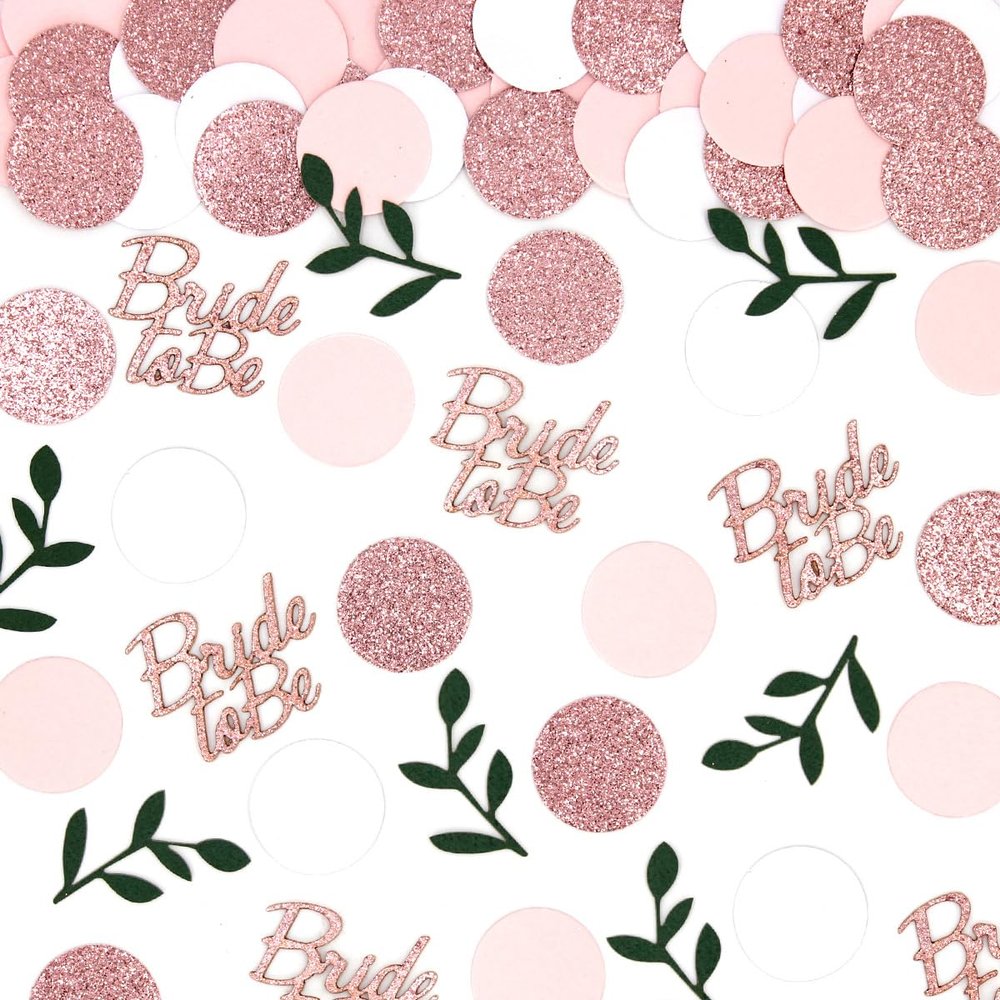 Ovanda Rosegold Bride To Be Decor
