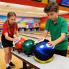 Red Bowling Ball Spinner, Rotating Multi-Angle Grip, Non-Slip, Universal view 2