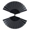 2 Pack Black Folding Fans view 1