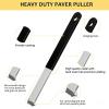 ANKROYU Professional Paver Puller Tool, Alloy Steel with Micro-Tooth Groove Scraper view 4