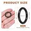 QUARKZMAN 12 Pack Dreamcatcher Rings 1.1 Inch Plastic view 2