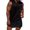 YUEYASHUX Quick-Dry Loose Hooded Sports Vest (XL) view 1