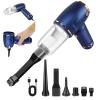 2-in-1 Cordless Electric Air Duster & Vacuum for Computer Cleaning view 1