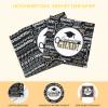 GgiAvbn Bachelor Party Napkins 40 Pack 33x33 cm, Black Gold Graduation Decor with Congrats Grad Design view 3