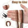 5-Pack Faux Suede Leather Cords for Jewelry Making view 3