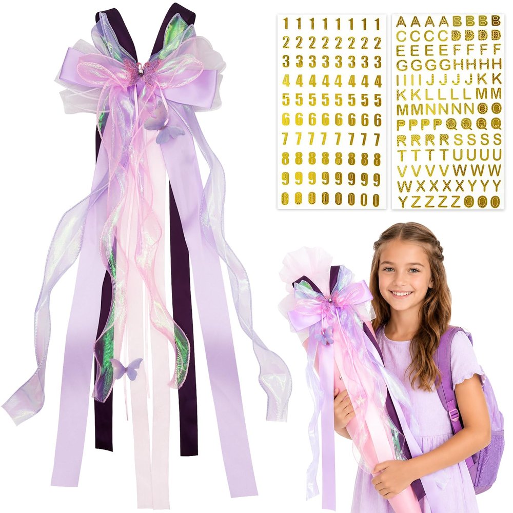 School Cone Ribbon