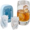 Mini Highland Cow Ice Cube Mold - 3D Animal Shape for Whiskey & Cocktails view 1