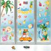 Hianjoo 4 Sheets Hello Summer Window Stickers view 4