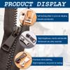 12 Pack Zipper Replacement Set view 3