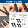12 Pack Zipper Replacement Set view 4