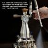 RKXKJ Home Steam Milk Frother, 300 mL Tank, Pressure Gauge, 12 Bar, for Induction, Ceramic, Gas & Open-Flame Stovetops view 3