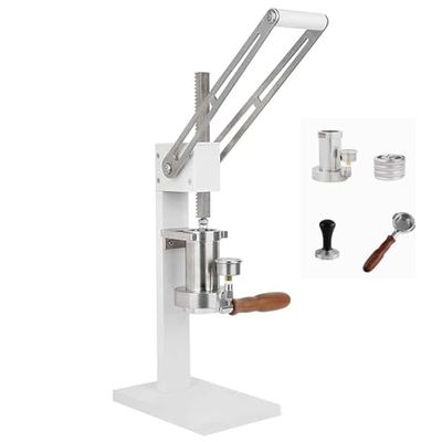 Manual Espresso Maker with Pressure Chamber and Plunger