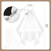 Bride to Be Veil with Bow view 2