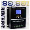 MPPT 100A Solar Charge Controller, 12V/24V/36V/48V, LCD, Dual USB view 2