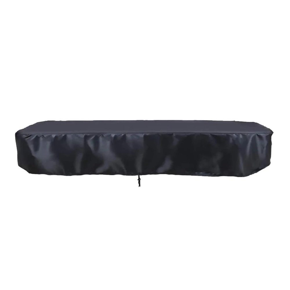 8-Foot Pool Table Cover with Drawstring, Waterproof, Black