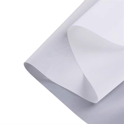 1 Piece White Matte Nylon-Spandex Fabric, 1 × 15 Meters, High-Quality Nylon Mesh Filter Material (100 × 1 m × 15 m)