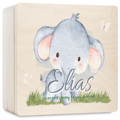 Pinus Personalized Wooden Keepsake Box 40 x 30 x 13.5 cm