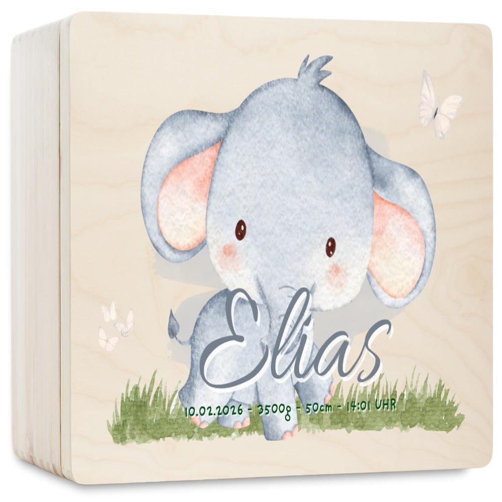Pinus Personalized Wooden Keepsake Box 40 x 30 x 13.5 cm