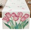 Amabro Rosa Tulip Spring Table Runner view 1