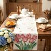 Amabro Rosa Tulip Spring Table Runner view 4