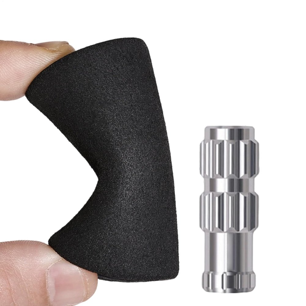 fayarrd Bicycle Valve Adapter Tire Inflation Nozzle with Foam Cover