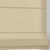 senrollo Duck Natural Roman Shade, 100% Cotton, Rectangular Eyelets, No Drilling, 45 x 140 cm view 3