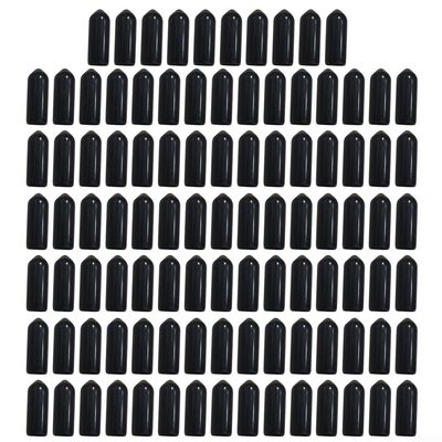 Set of 100 Outdoor Nail Protection Caps