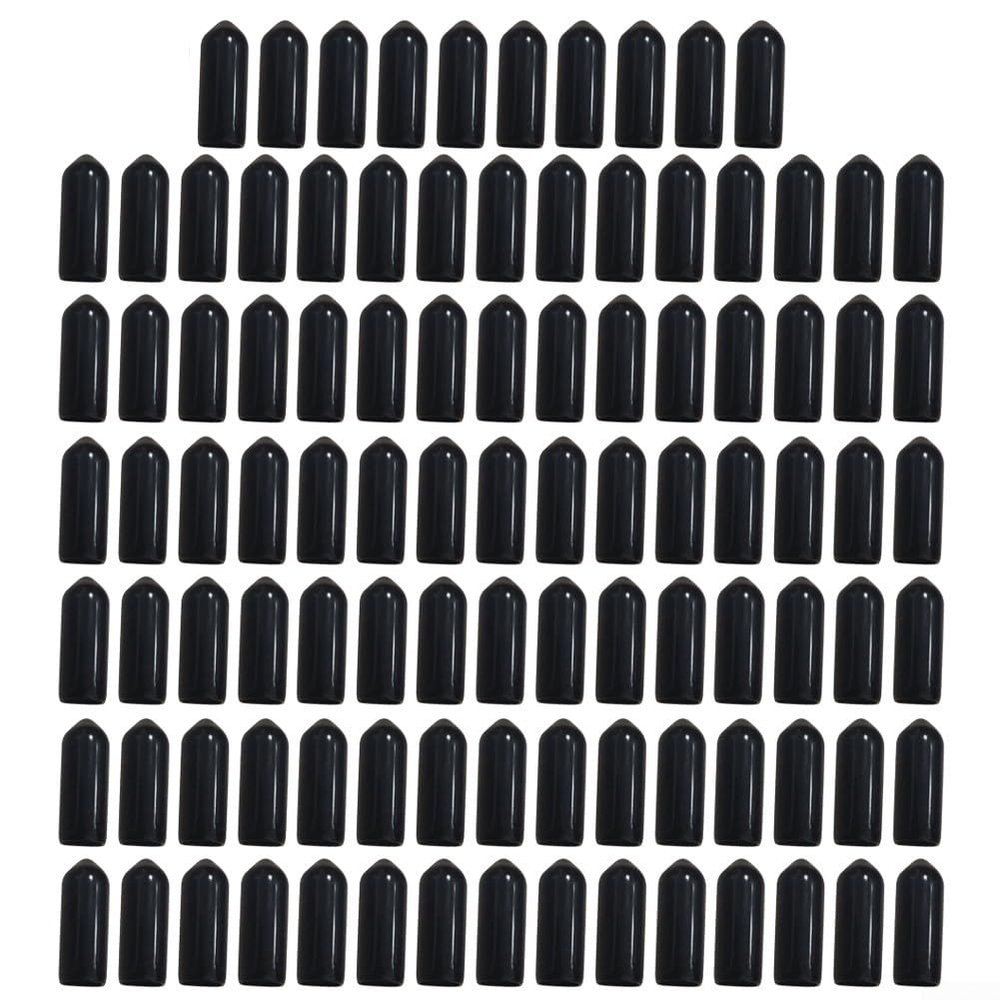 Set of 100 Outdoor Nail Protection Caps