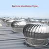 ByNGSDCC Edelstahl-Turbinen-Dachventilator, Windturbinenkappe aus Metall der Güteklasse 304, 4"/16"/20" Dachboden-Abluftöffnung, regensicher, geräuschlos (160 mm/6,3 Zoll) view 2