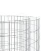 ACAGALA Round Gabion Fire Pit, 100 x 50 cm, Galvanized Iron view 4