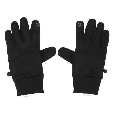 Hamwesh USB-Heated Touchscreen Gloves, Windproof, 3 Heat Settings, Water-Resistant, Rechargeable, Black