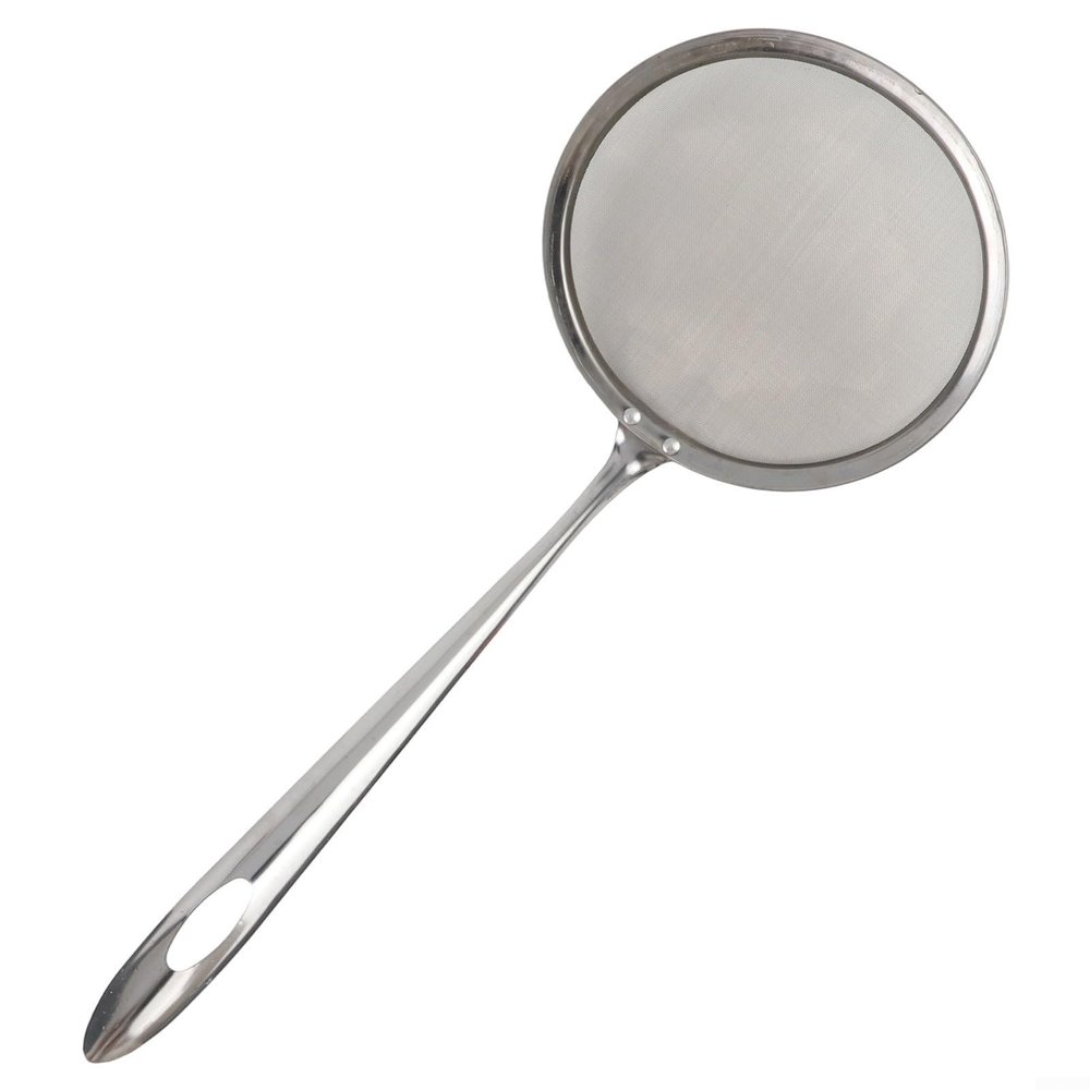 Stainless Steel Strainer Spoon, Fine Mesh