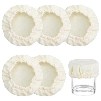 SHENLIU 5-Pack Breathable Sourdough Jar Covers