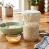 SHENLIU 5-Pack Breathable Sourdough Jar Covers view 2