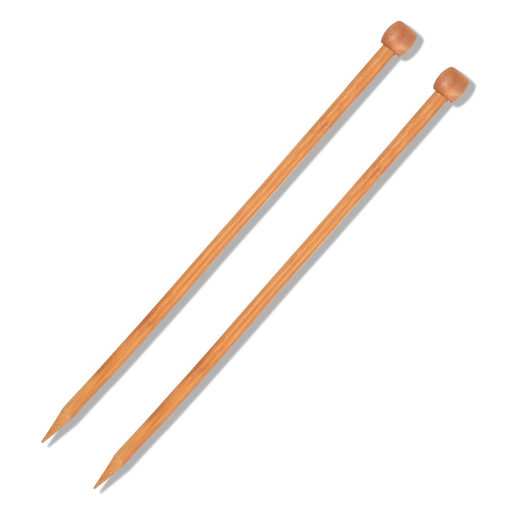 Larrel 2-Piece Bamboo Knitting Needles Set, 36 cm