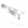 Stainless Steel Angle Profile V2A 1.4301, One-Sided Mirror-Polished, 1.0 mm, 2000 mm, 30 x 25 mm view 1