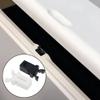 Self-Locking Plastic Switch, Trash Can Lid Replacement, Compatible with Touch Lids, 10 or 20 Pack (Black, 10 Pack) view 3