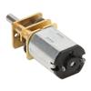 Aolidsive 12V DC Mini Metal Gear Motor, 60 RPM, for Gear Fan Applications view 4