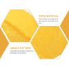 Kichvoe Buddhist Fabric Storage Pouch, Smooth Yellow Brocade Jewelry Organizer Gift for Outdoor Use view 3