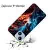 WUACYEAMING Case for Motorola Moto E20 with Lanyard and 2 Tempered Glass Screen Protectors, Clear Silicone, Dragon Pattern view 4
