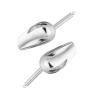Kaeltsyn 2-Piece Multipurpose Stainless Steel Scoops with Ergonomic Handles view 1