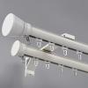 2-Track Double Curtain Track, White, 5.1 m (16.7 ft) view 1