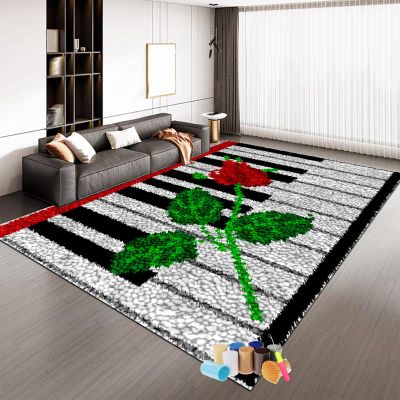 Tehocwiz Latch Hook Rug Kit for Adults and Beginners, DIY Tapestry Kit, 140 x 200 cm